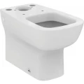 Чаша унитаза Ideal Standard Esedra с укороченной проекцией, белый (горизонтальный выпуск, без сиденья)