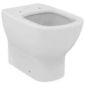 Унитаз приставной Ideal Standard Tesi с технологией AquaBlade белый (горизонтальный выпуск, без сиденья)