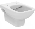 Унитаз подвесной Ideal Standard I,life A с технологией Rimless, белый (горизонтальный выпуск, глубокий смыв, без сиденья, квадратная форма) Унитаз подвесной Ideal Standard I,life A с технологией Rimless, белый (горизонтальный выпуск, глубокий смыв, без сиденья, квадратная форма)
