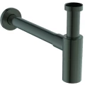Сифон для умывальника Ideal Standard T4441A5 1 1/4″x32 бутылочный, без выпуска, с прямой трубой диаметром 32 мм, цвет - магнитный серый Сифон для умывальника Ideal Standard T4441A5 1 1/4″x32 бутылочный, без выпуска, с прямой трубой диаметром 32 мм, цвет - магнитный серый
