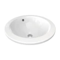 Умывальник Ideal Standard CONNECT 48 с 1 отверстием для сместителя, круглый, белый Умывальник Ideal Standard CONNECT 48 с 1 отверстием для сместителя, круглый, белый