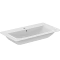 Умывальник Ideal Standard CONNECT Vanity 84 с отверстием для сместителя, с отверстием для перелива, белый