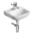 Умывальник Ideal Standard CONTOUR 37 с отверстием для сместителя, без отверстия для перелива, белый