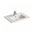 Умывальник Ideal Standard TEMPO Vanity 61 1 отверстие под смеситель по центру белый мебельный