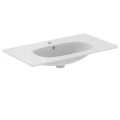 Умывальник Ideal Standard Tesi Vanity 80 белый подвесной  с отверстием под смеситель по центру Умывальник Ideal Standard Tesi Vanity 80 белый подвесной  с отверстием под смеситель по центру