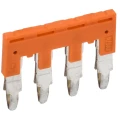 Перемычка втычная IEK 6мм2 4PIN ARMAFIX для клемм СY, количество контактов - 4, сечение - 6мм2, цвет - оранжевый, AF-CT30-00-K03-006-EC-04P