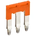 Перемычка IEK JX6-3 ARMAFIX, количество контактов - 3, сечение - 6мм2, цвет - оранжевый, AF-CT40-00-K03-006-EC-03P