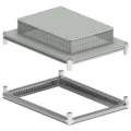 Крыша и основание IEK FORMAT 600х800мм, под фланец, ширина - 600мм, глубина - 800мм, материал - сталь, с порошковым покрытием, IP31, цвет - серый, FO-00-KOF-060-080-31