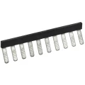 Перемычка гребенчатая IEK 10мм2 10PIN для колодки клеммной CTS, количество контактов - 10, сечение - 10мм2, цвет - черный, YCT10-00-K03-010-EC-10P