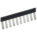 Перемычка гребенчатая IEK 4мм2 10PIN для колодки клеммной CTS-ML/MC-PEN/DT, количество контактов - 10, сечение - 4мм2, цвет - черный, YCT13-00-2-K03-004-EC-10P