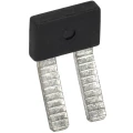 Перемычка гребенчатая IEK 4мм2 2PIN для колодки клеммной CTS-ML/MC-PEN/DT, количество контактов - 2, сечение - 4мм2, цвет - черный, YCT13-00-2-K03-004-EC-2P