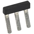Перемычка гребенчатая IEK 2.5мм2 3PIN для колодки клеммной CTS-ML, количество контактов - 3, сечение - 2.5мм2, цвет - черный, YCT13-00-3-K03-002-EC-3P