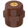 Изолятор IEK SM30 (М6) опорный, материал - полимер, цвет - коричневый, YIS11-30-06-K05