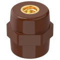 Изолятор IEK SM30 (М8) опорный, материал - полимер, цвет - коричневый, YIS11-30-08-K05