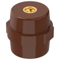 Изолятор IEK SM40 (М8) опорный, материал - полимер, цвет - коричневый, YIS11-40-08-K05