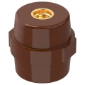 Изолятор IEK SM40 (М10) опорный, материал - полимер, цвет - коричневый, YIS11-40-10-K05