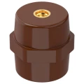 Изолятор IEK SM45 (М8) опорный, материал - полимер, цвет - коричневый, YIS11-45-08-K05