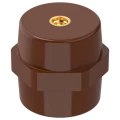 Изолятор IEK SM50 (М8) опорный, материал - полимер, цвет - коричневый, YIS11-50-08-K05