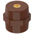 Изолятор IEK SM50 (М10) опорный, материал - полимер, цвет - коричневый, YIS11-50-10-K05