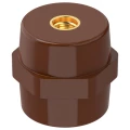 Изолятор IEK SM50 (М12) опорный, материал - полимер, цвет - коричневый, YIS11-50-12-K05