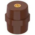 Изолятор IEK SM65 (М12) опорный, материал - полимер, цвет - коричневый, YIS11-65-12-K05