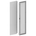 Дверь двустворчатая IEK FORMAT 2200х500мм (створка 2), высота - 2200мм, ширина - 500мм, IP54, материал - сталь, с порошковым покрытием, цвет - серый, YKM40D-FO-DMD2-220-050