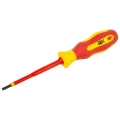 Отвертка IEK Arma2L 5 Т2 SL4.0х100 мм, длина - 200 мм, длина стержня - 100 мм, плоский шлиц SL4.0, диэлектрическая Отвертка IEK Arma2L 5 Т2 SL4.0х100 мм, длина - 200 мм, длина стержня - 100 мм, плоский шлиц SL4.0, диэлектрическая