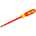 Отвертка IEK Arma2L 5 Т2 SL6.5х150 мм, длина - 260 мм, длина стержня - 150 мм, плоский шлиц SL6.5, диэлектрическая Отвертка IEK Arma2L 5 Т2 SL6.5х150 мм, длина - 260 мм, длина стержня - 150 мм, плоский шлиц SL6.5, диэлектрическая