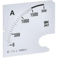 Шкала сменная IEK 1500/5А-1.5 для амперметра Э47, размер - 96х96 мм Шкала сменная IEK 1500/5А-1.5 для амперметра Э47, размер - 96х96 мм