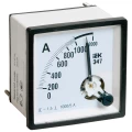 Амперметр IEK Э47 2000/5А, класс точности 1.5, диапазон измерений - 0-2000А, размер - 72х72мм IPA10-6-2000-E