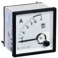 Амперметр IEK Э47 10А, класс точности 1.5, диапазон измерений - 0-10А, размер - 96х96мм IPA20-6-0010-E