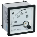 Амперметр IEK Э47 300/5А, класс точности 1.5, диапазон измерений - 0-300А, размер - 96х96мм IPA20-6-0300-E