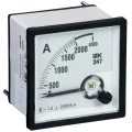 Амперметр IEK Э47 2000/5А, класс точности 1.5, диапазон измерений - 0-2000А, размер - 96х96мм IPA20-6-2000-E