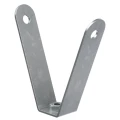Крепление к профнастилу IEK М10 V-образное, ширина - 85мм, высота - 120мм, корпус - сталь, CLP1M-VP-10-R (упаковка 100шт)