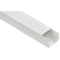 Кабель-канал магистральный IEK Элекор 40x60x2000 мм, длина 18 м, материал - пластик, цвет белый Кабель-канал магистральный IEK Элекор 40x60x2000 мм, длина 18 м, материал - пластик, цвет белый