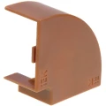 Поворот IEK Элекор КМП 25x40 90° для кабель-канала, корпус - пластик, комплект 4 шт, цвет - дуб Поворот IEK Элекор КМП 25x40 90° для кабель-канала, корпус - пластик, комплект 4 шт, цвет - дуб