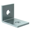 Уголок крепежный IEK одинарный для STRUT-профиля, материал - сталь, упаковка - 20шт CLM50D-UOS-058-40