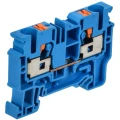 Колодка клеммная IEK ARMAFIX Push-In CP 10мм2, пружинная, диапазон сечений - 0.5-10.0мм2, цвет - синий AF-CT20-00-K07-010
