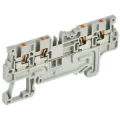 Колодка клеммная IEK ARMAFIX Push-In CP-MC 1.5мм2, пружинная, 4 вывода, диапазон сечений - 0.2-1.5мм2, цвет - серый YCT22-00-4-K03-001