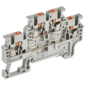 Колодка клеммная IEK ARMAFIX Push-In CP-ML 2.5мм2, пружинная, 2 уровня, диапазон сечений - 0.2-2.5мм2, цвет - серый YCT23-00-2-K03-002