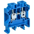 Колодка клеммная IEK ARMAFIX CTS 10мм2, винтовая, диапазон сечений - 0.5-10.0мм2, цвет - синий YCT10-00-K07-010