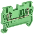 Клемма пружинная IEK КПИ 2в-1.5, диапазон сечений - 0.2-1.5мм2, цвет - зеленый YZN11-001-K06
