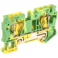 Клемма пружинная IEK КПИ 2в-6-PEN, диапазон сечений - 0.5-6.0мм2, цвет - желто-зеленый , упаковка - 24шт YZN21-006-K52