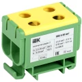 Клемма вводная IEK КВС PE 6-50мм2 силовая 2-рядная, диапазон сечений - 2.5-50мм2, цвет - желто-зеленый, упаковка - 8шт YZN23-050-K52