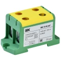 Клемма вводная IEK КВС PE 16-95мм2 силовая 2-рядная, диапазон сечений - 16-95мм2, цвет - желто-зеленый YZN23-095-K52
