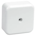 Коробка распаячная IEK КМ41205-01 для открытой проводки безгалогенная (HF), 50х50x20мм, материал - пластик, цвет - белый, IP40 UKO10-050-050-020-K01-E