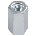 Гайка соединительная IEK М6, корпус - оцинкованная сталь, CLP1M-GS-6 (упаковка 1шт)