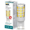 Лампа светодиодная IEK CORN 3.5 Вт, 230 В, цоколь - G9, световой поток - 333 Лм, цветовая температура - 4000 К, цвет свечения - белый, форма - капсульная