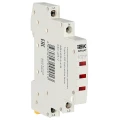Лампа индикаторная IEK ARMAT тройная, LED 230-415В AC, IP20, цвет - красный AR-LED-3-4-R