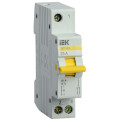 Выключатель-разъединитель IEK ВРТ-63 1P 25 А трехпозиционный, однополюсный, напряжение 230 В
